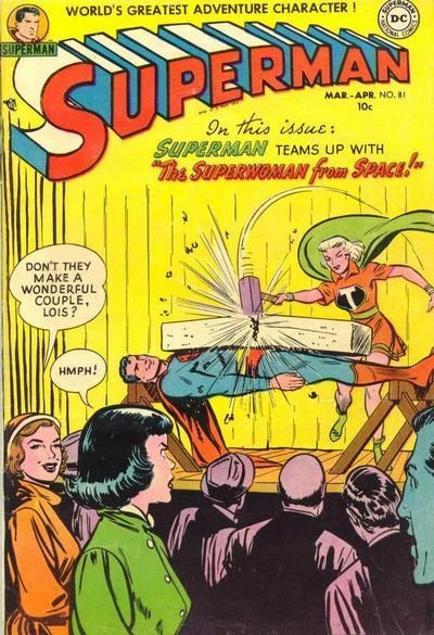 Cover of The Superwoman from Space