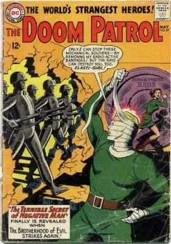 Cover of The Terrible Secret of Negative Man!