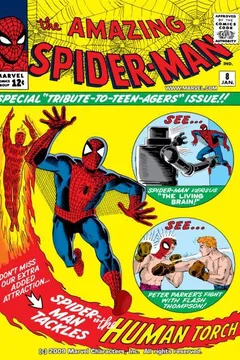 The Terrible Threat Of The Living Brain; Spider-Man Tackles The Torch