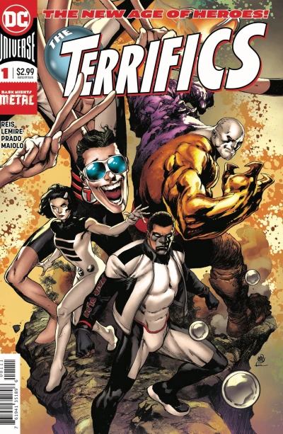 Cover of Meet the Terrifics Part 1 of 3