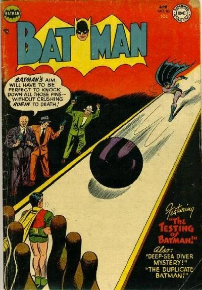 Cover of The Testing of Batman