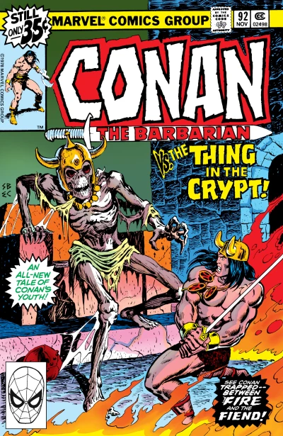 Cover of The Thing in the Crypt!