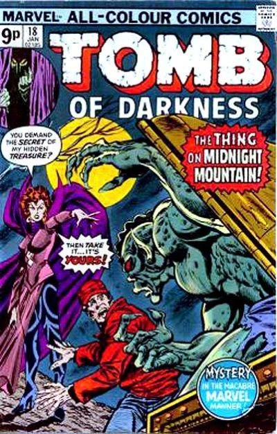 Cover of The Thing On Midnight Mountain!