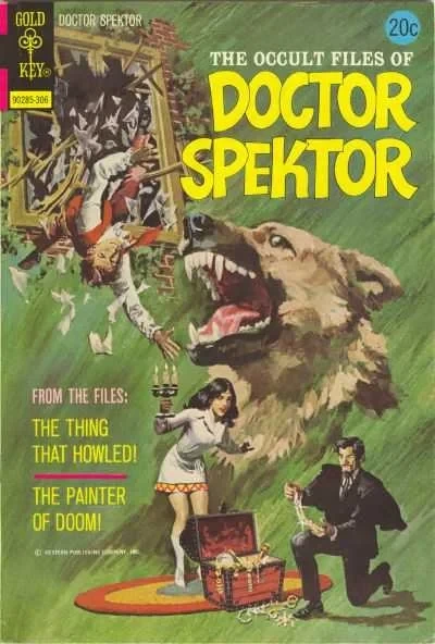 Cover of The Thing That Howled / Painter of Doom