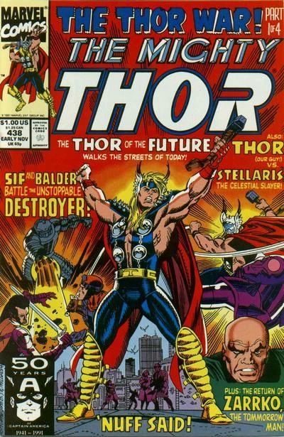 Cover of "The Thor War"