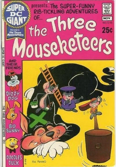 Cover of The Three Mouseketeers