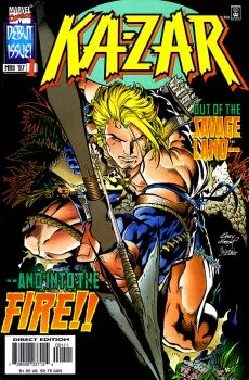 Cover of The Thrilling Return of Ka-Zar, Lord of the Savage Land!