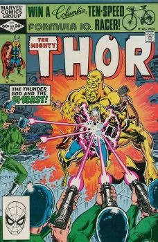 Cover of The Thunder God And The Bi-Beast