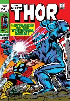Cover of The Thunder God and the Thermal Man!