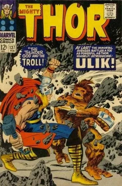 Cover of The Thunder God and the Troll!