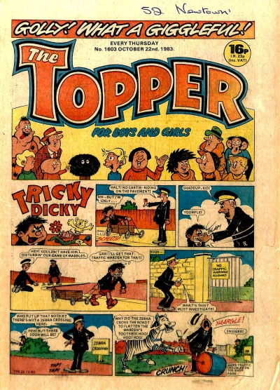 Cover of Issue #1603