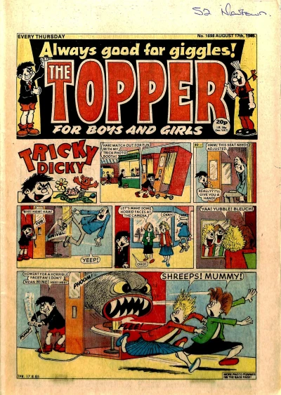 Cover of Issue #1698