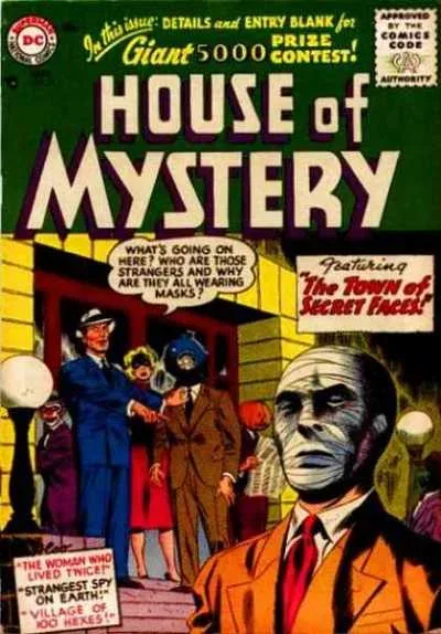 Cover of The Town of Secrets Faces