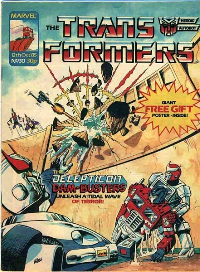 Cover of Decepticon Dam-Busters!, Part 2
