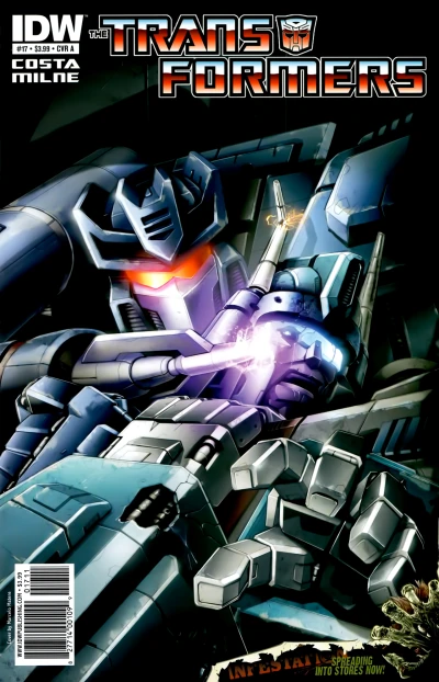 Cover of Revenge of the Decepticons Part 4: Burning Chrome