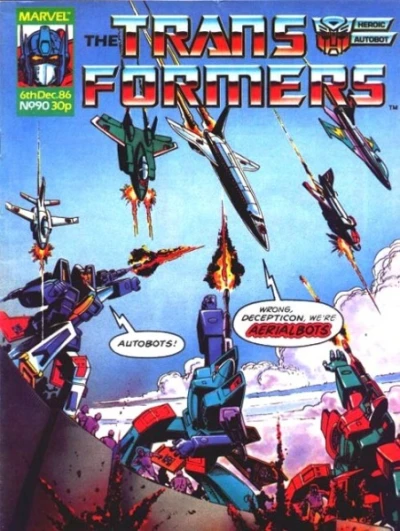 Cover of Aerialbots over America!; part 2