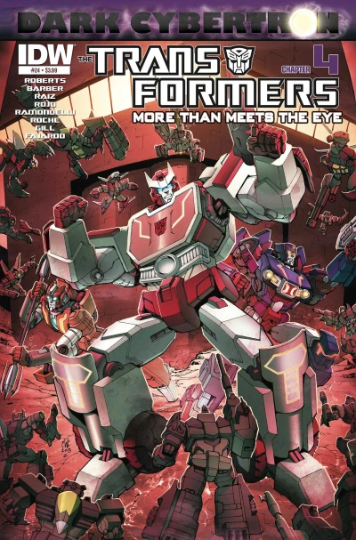 Cover of Into the Abyss: Dark Cybertron Chapter 4