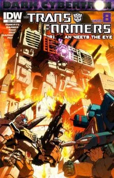 Cover of Burning Bright: Dark Cybertron Chapter 8