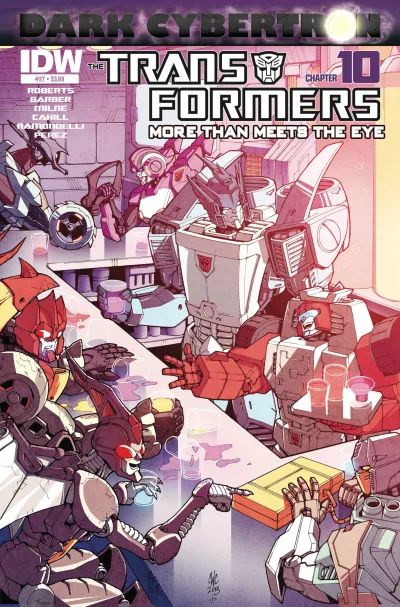 Cover of The Becoming: Dark Cybertron Chapter 10