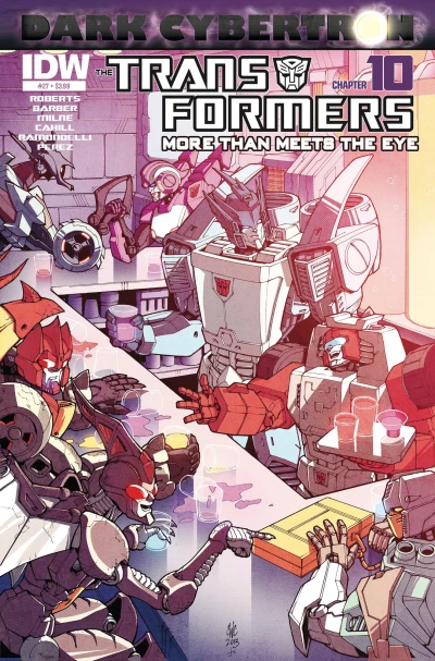 Cover of The Becoming: Dark Cybertron Chapter 10
