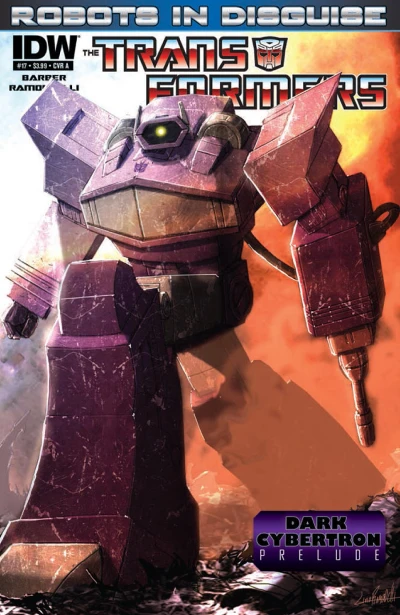 Cover of Dark Cybertron Prelude; Shockwaves