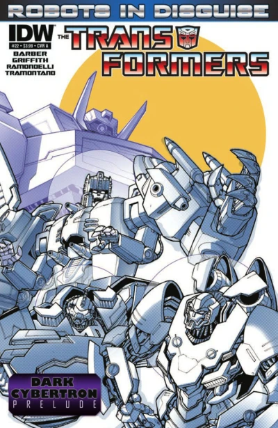 Cover of Dark Cybertron Prelude; Soundwaves