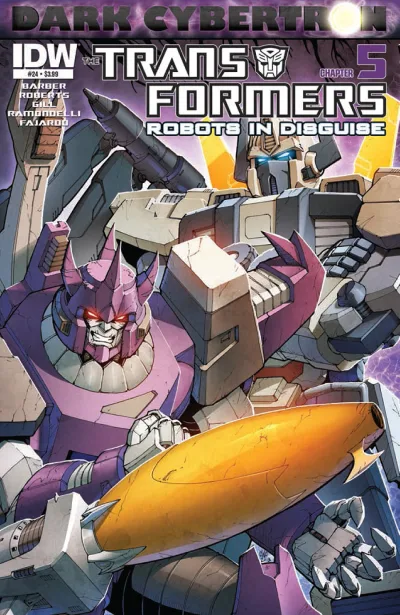 Cover of Finest Hour: Dark Cybertron Chapter 5