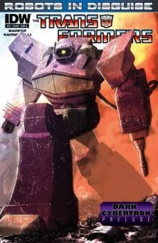 Cover of Dark Cybertron Prelude; Shockwaves