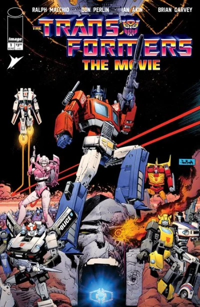 Cover of The Transformers: The Movie 40th Anniversary Edition #1