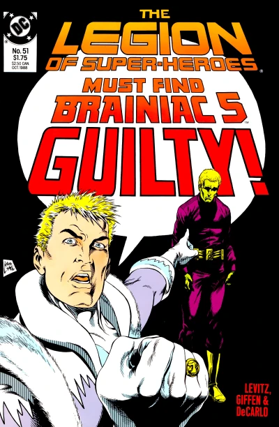 Cover of The Trial of Brainiac Five