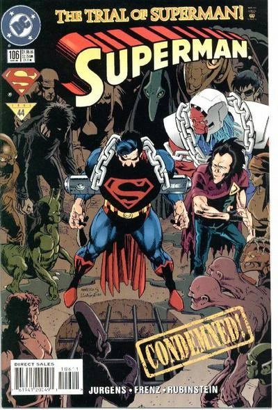 Cover of The Trial of Superman!