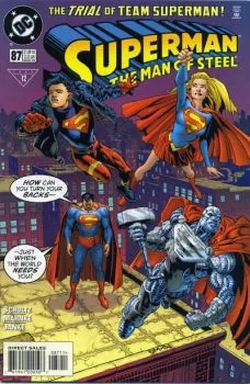 Cover of The Trial of Team Superman!