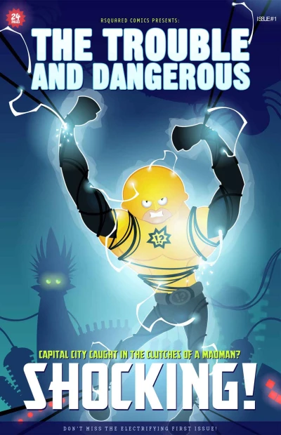 Cover of The soft warm glow of villainy