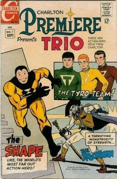Cover of The Tyro Team!; The Shape; The Spookman