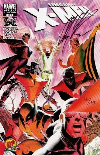 Cover of Alex Ross Dynamic Forces Exclusive Classic X-Men Variant (Ltd. 4000)