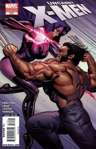 Cover of 2nd Printing Greg Land