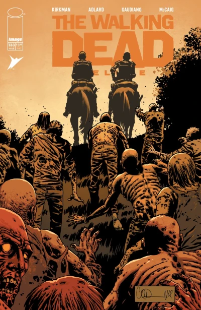 Cover of The Walking Dead Deluxe #133