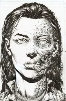 Cover of 2nd Printing Incentive David Finch & Dave McCaig Raw Variant Cover