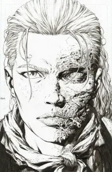 Cover of 2nd Printing Incentive David Finch & Dave McCaig Raw Variant Cover