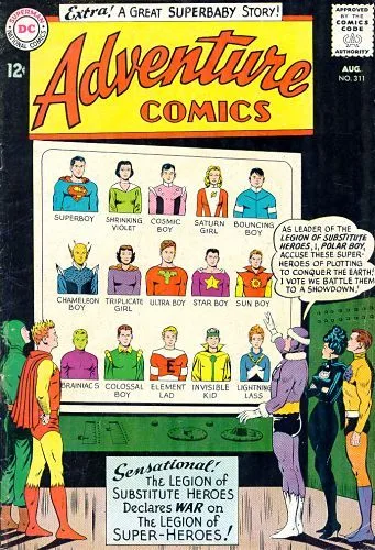 Cover of The War Between The Substitute Heroes And The Legionnaires!