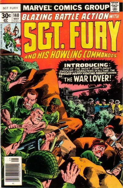 Cover of The War Lover!