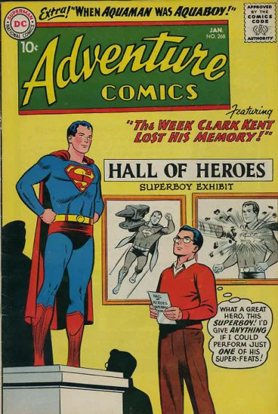 Cover of The Week Clark Kent Lost His Memory