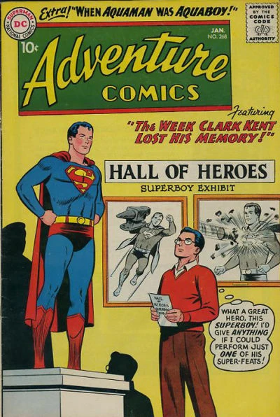 Cover of The Week Clark Kent Lost His Memory