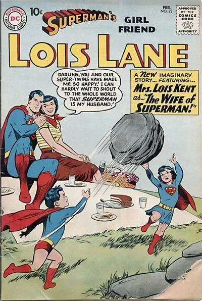 Cover of The Wife of Superman!