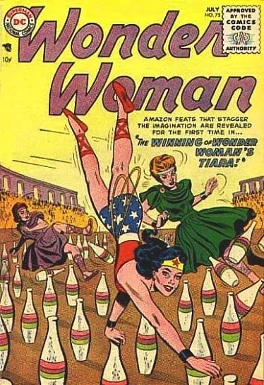 Cover of The Winning of Wonder Woman's Tiara