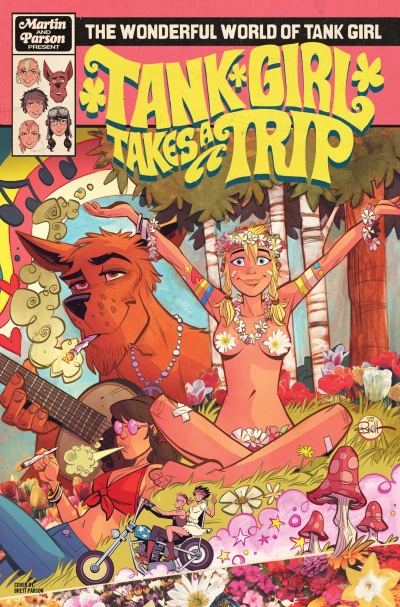 Cover of Tank Girl Takes A Trip