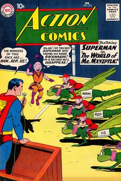 The World of Mr. Mxyzptlk! / The Supergirl of Two Worlds