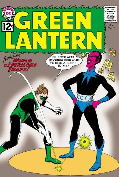 Cover of The World of Perilous Traps!; Green Lantern vs. the Power Ring!