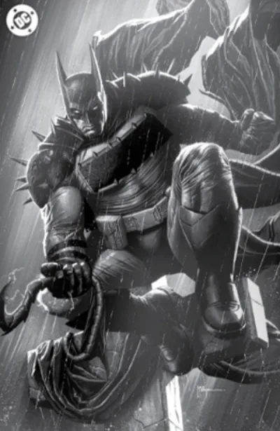 Cover of Big Time Collectibles Mico Suayan Black & White BTC Gold Membership Virgin Variant