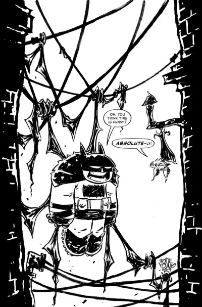 Cover of 2nd Printing Skottie Young Webstore Black & White Virgin Variant